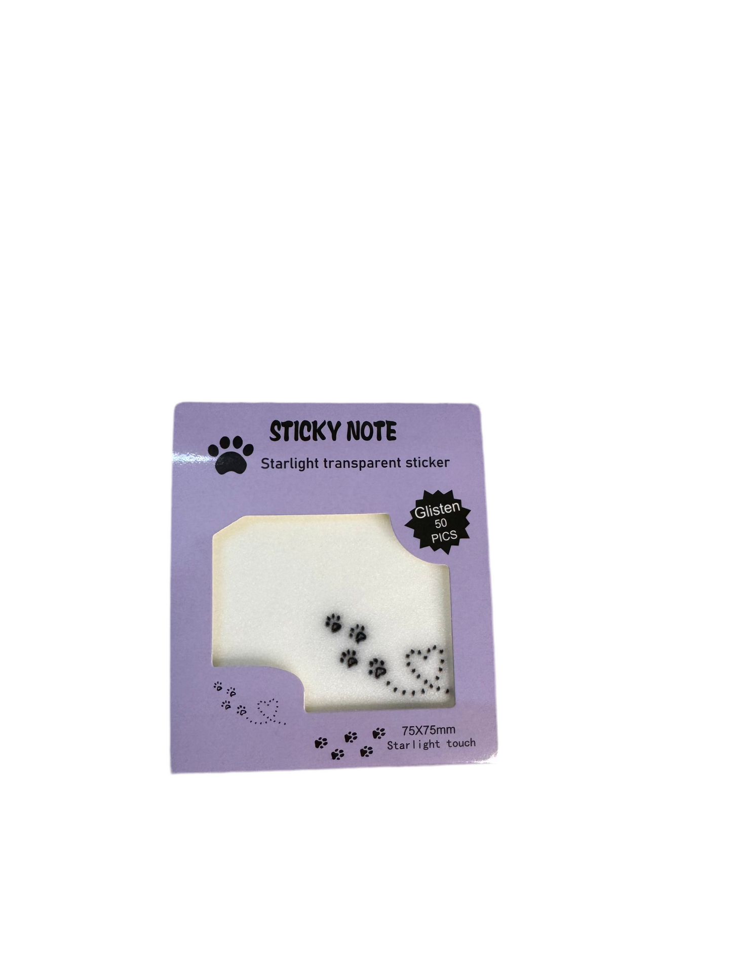Sticky notes transparent