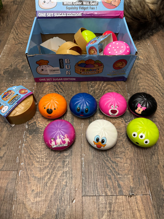 Dumpling Squishy | Rainbow & Cartoon Character Edition