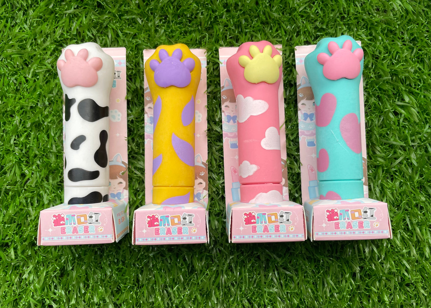 Paw lipstick eraser