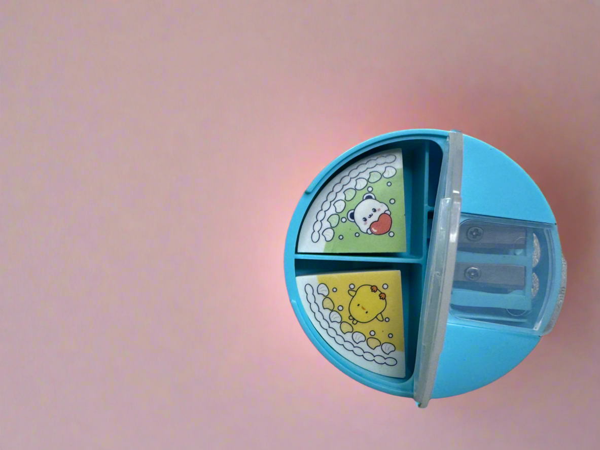 Sharpener & eraser set