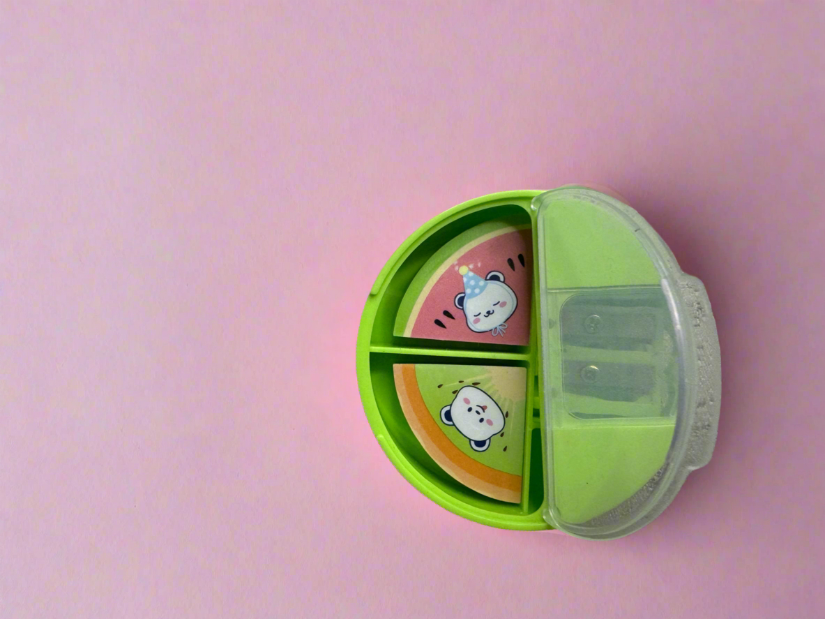 Sharpener & eraser set