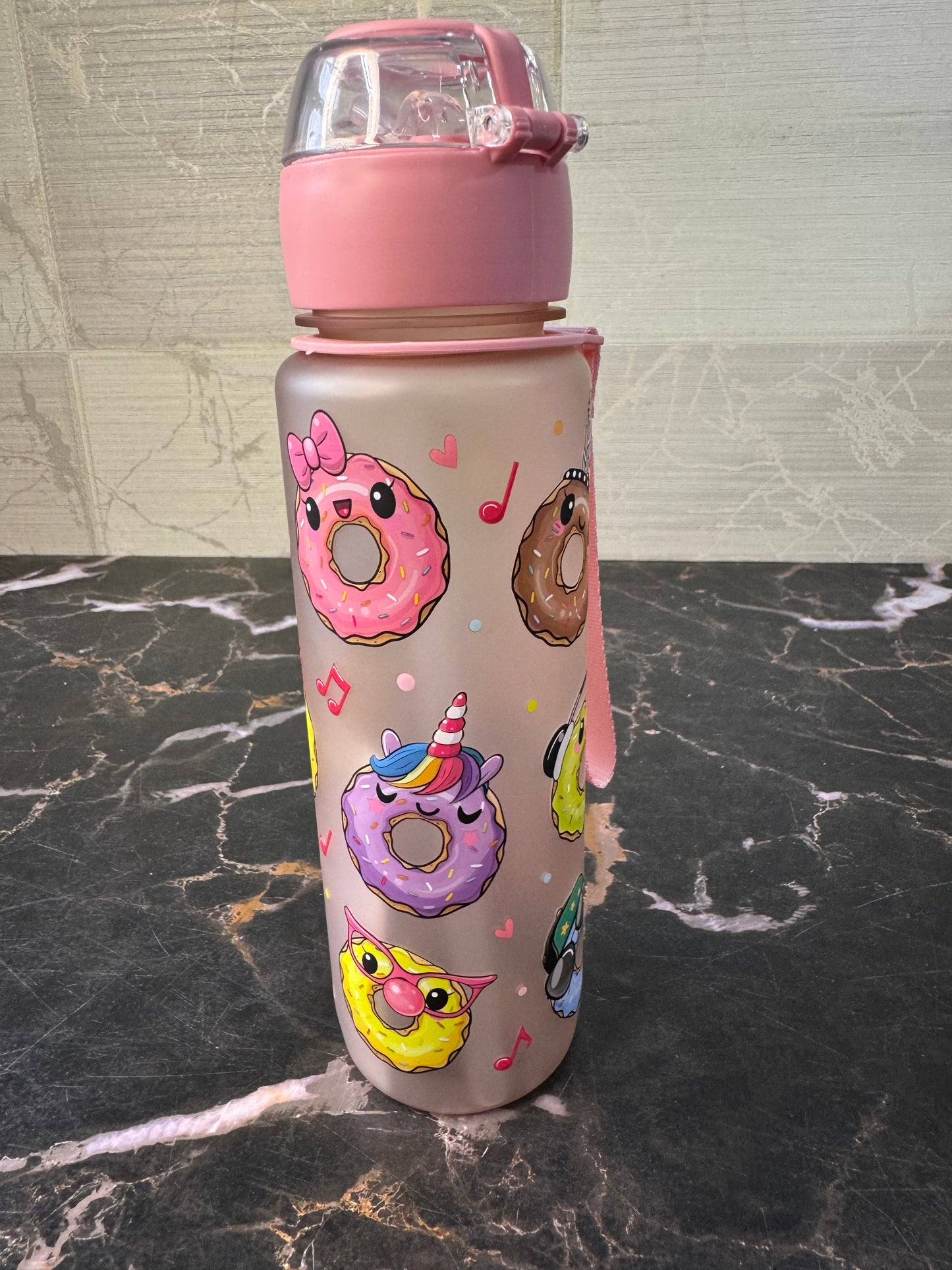Donut water bottle