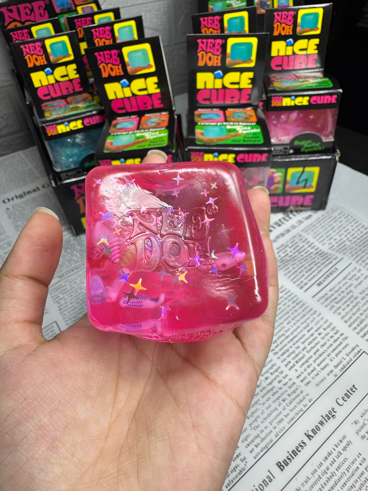 Needoh Cube Squishy