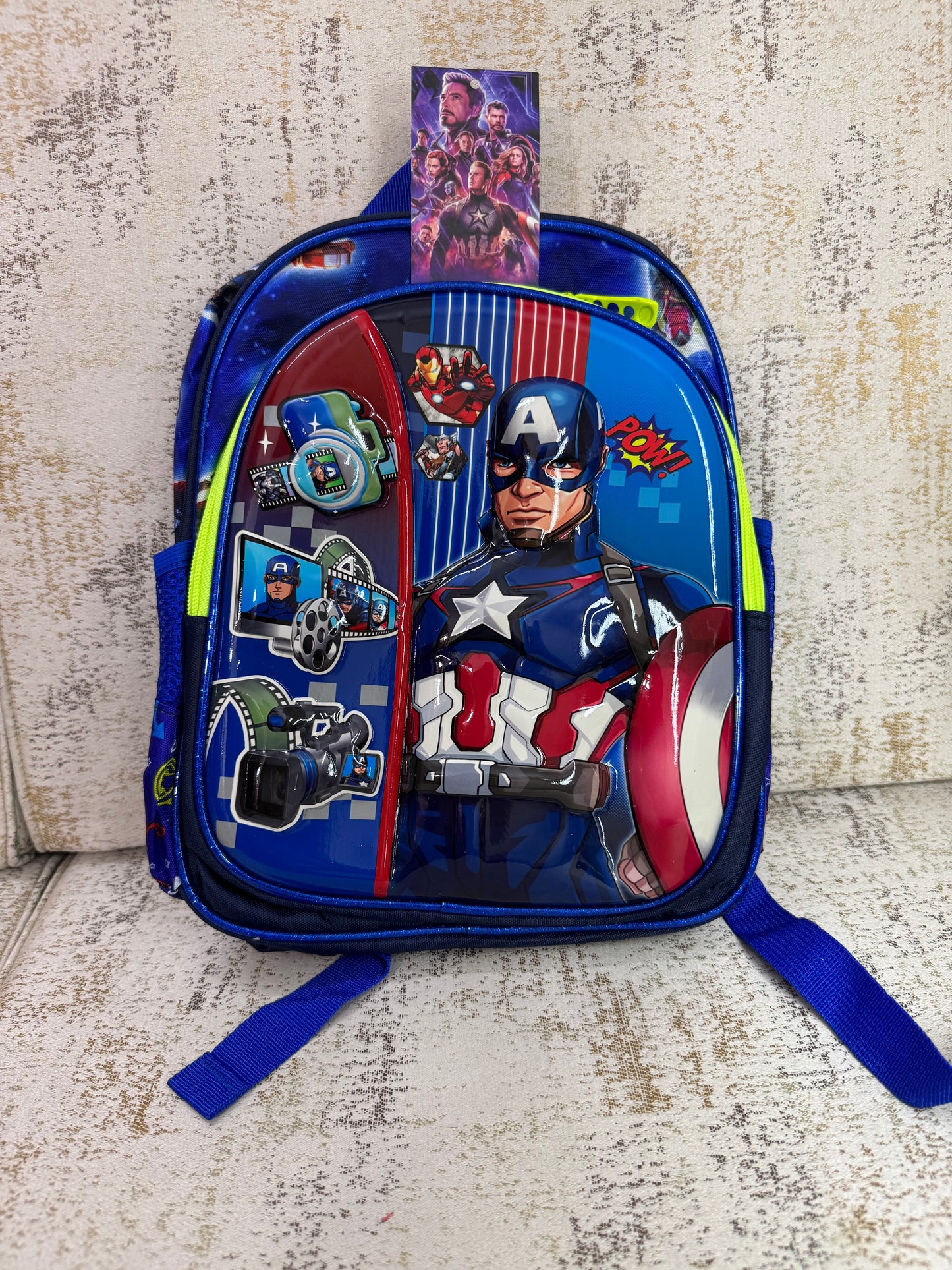 Marvel Avengers Captain America Backpack for Boys