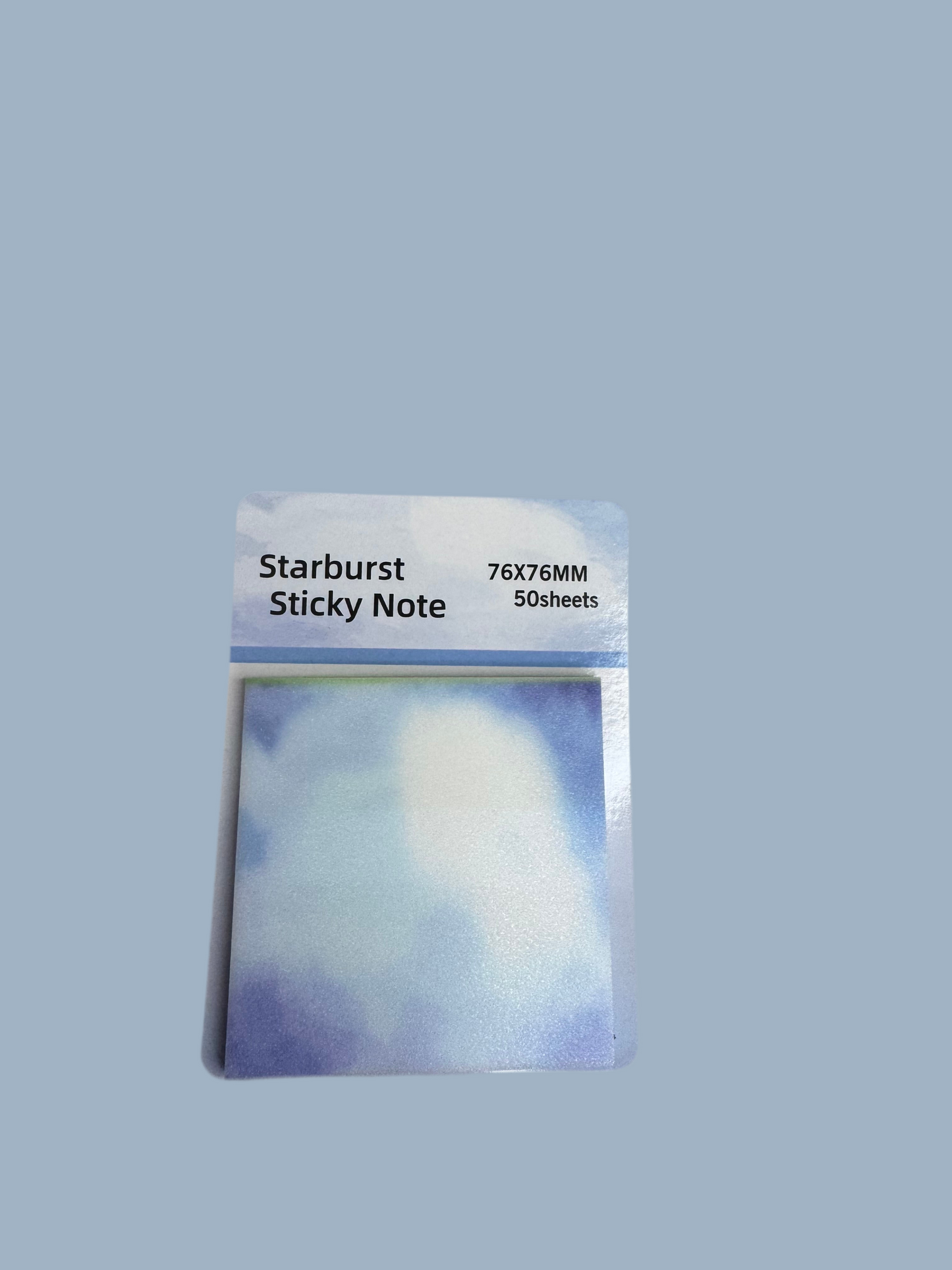 Starburst sticky notes