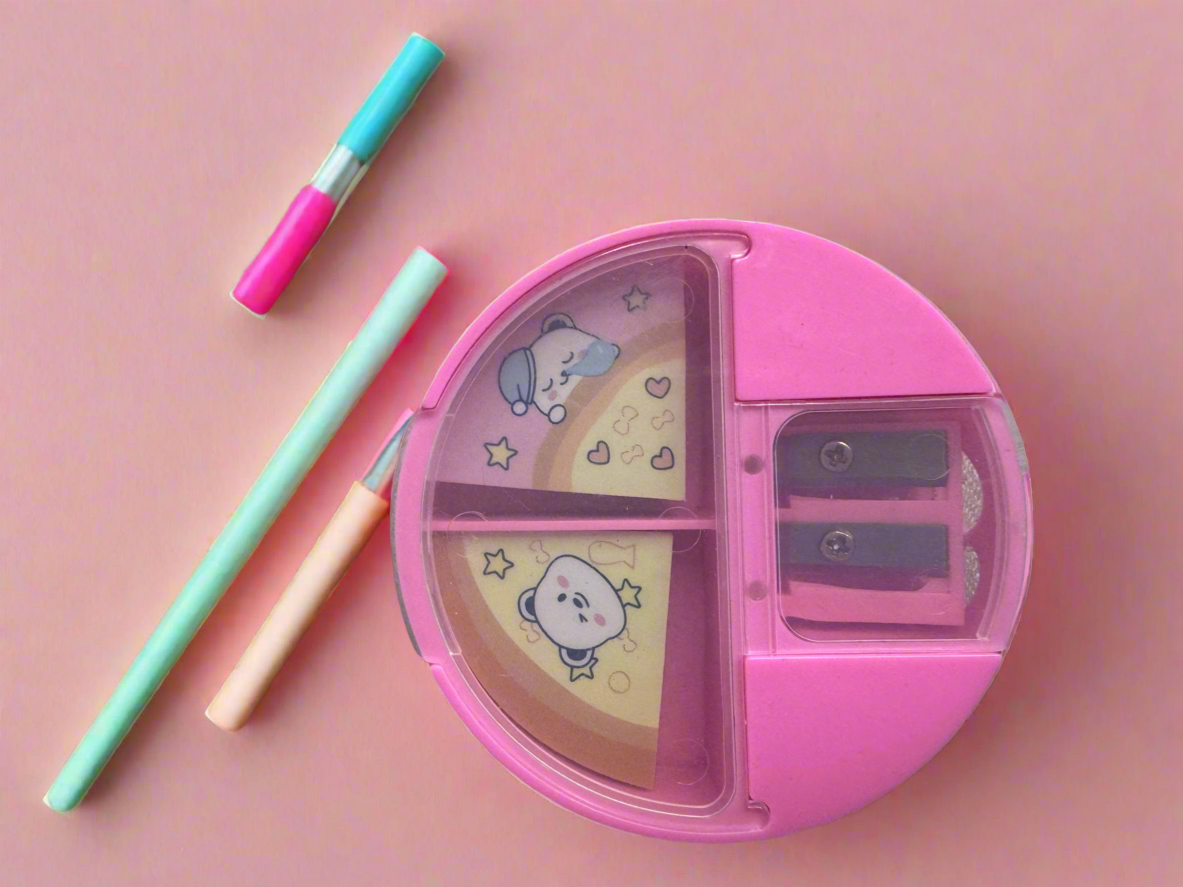 Sharpener & eraser set