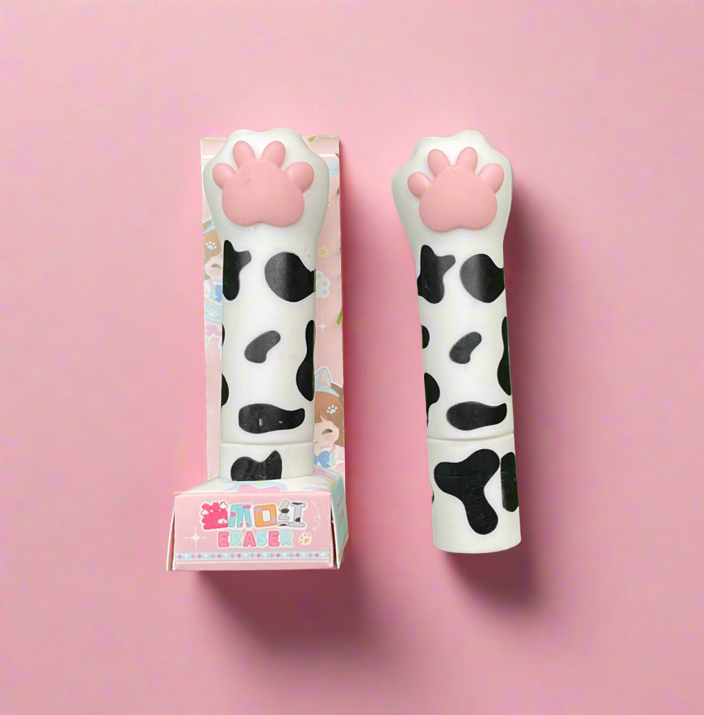 Paw lipstick eraser