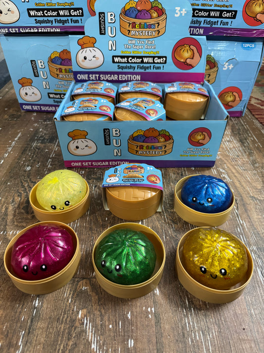 Glitter Dumpling Squishy |Toys for kids | Stress Relief Toy