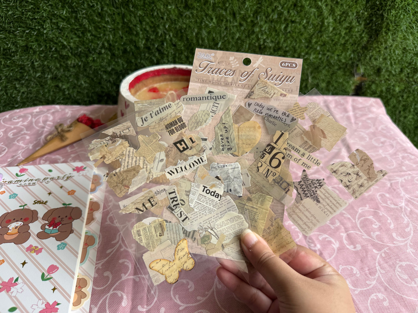 Newspaper Aesthetic Sticker