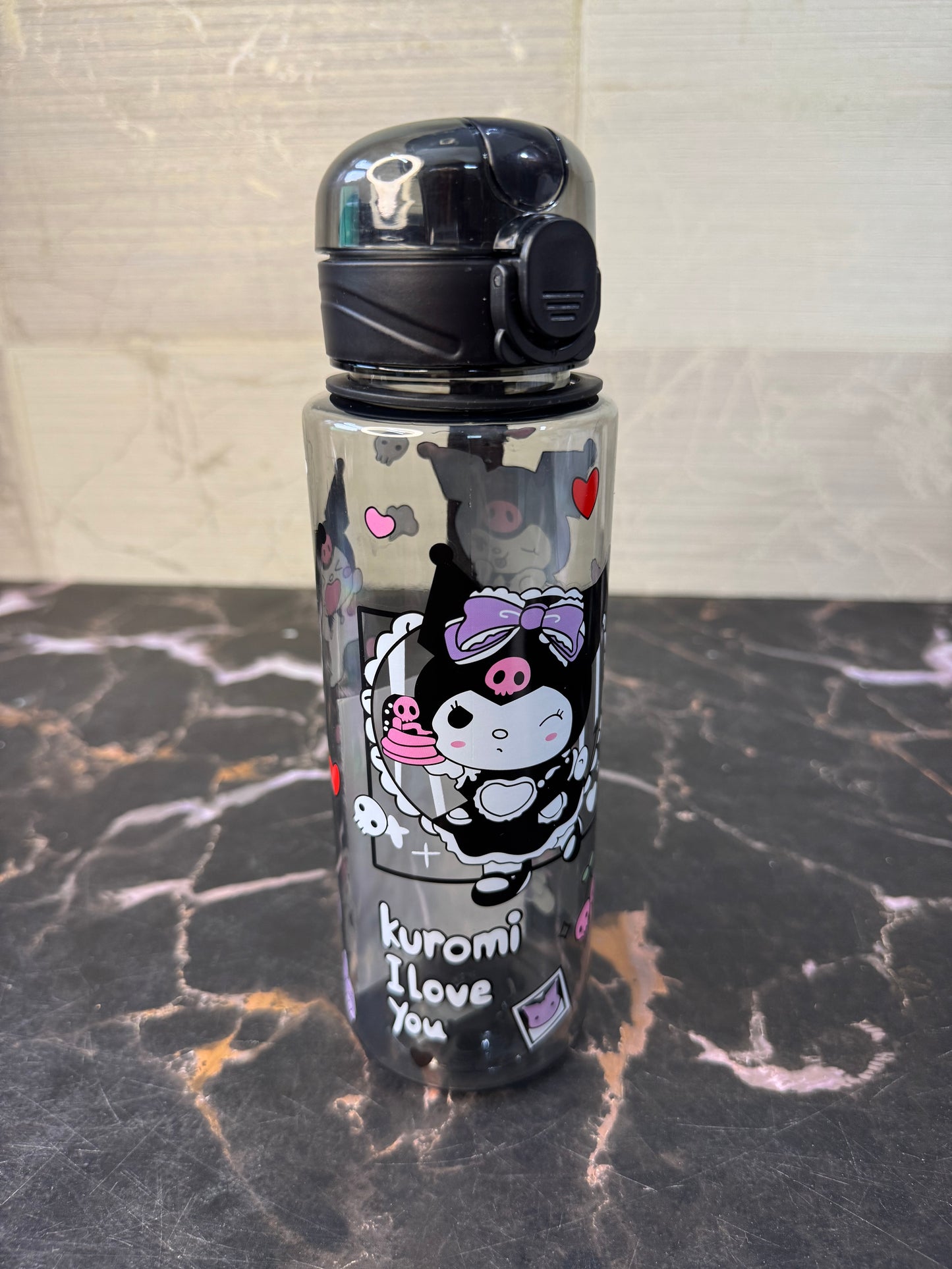 Kuromi bottle