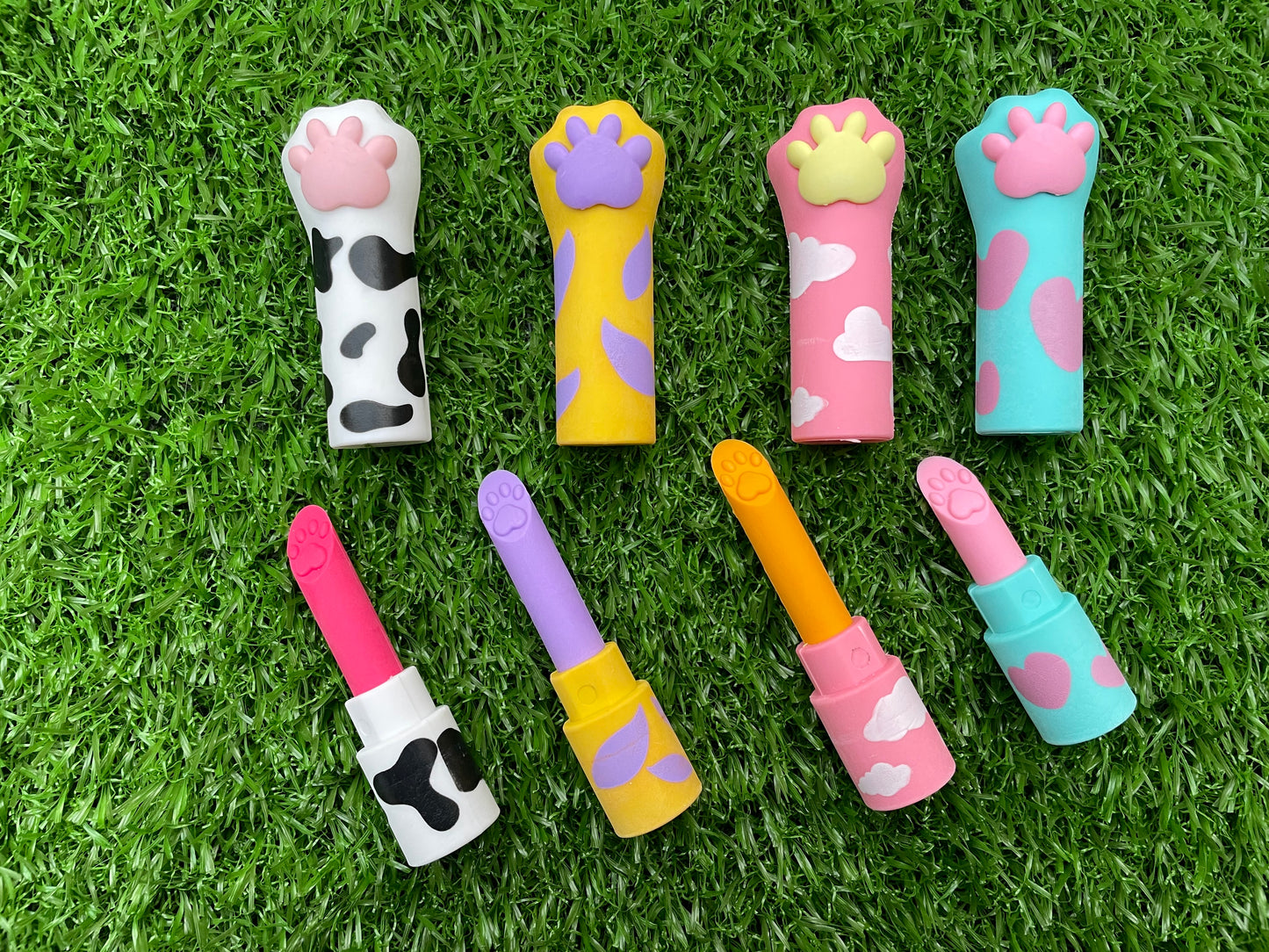 Paw lipstick eraser