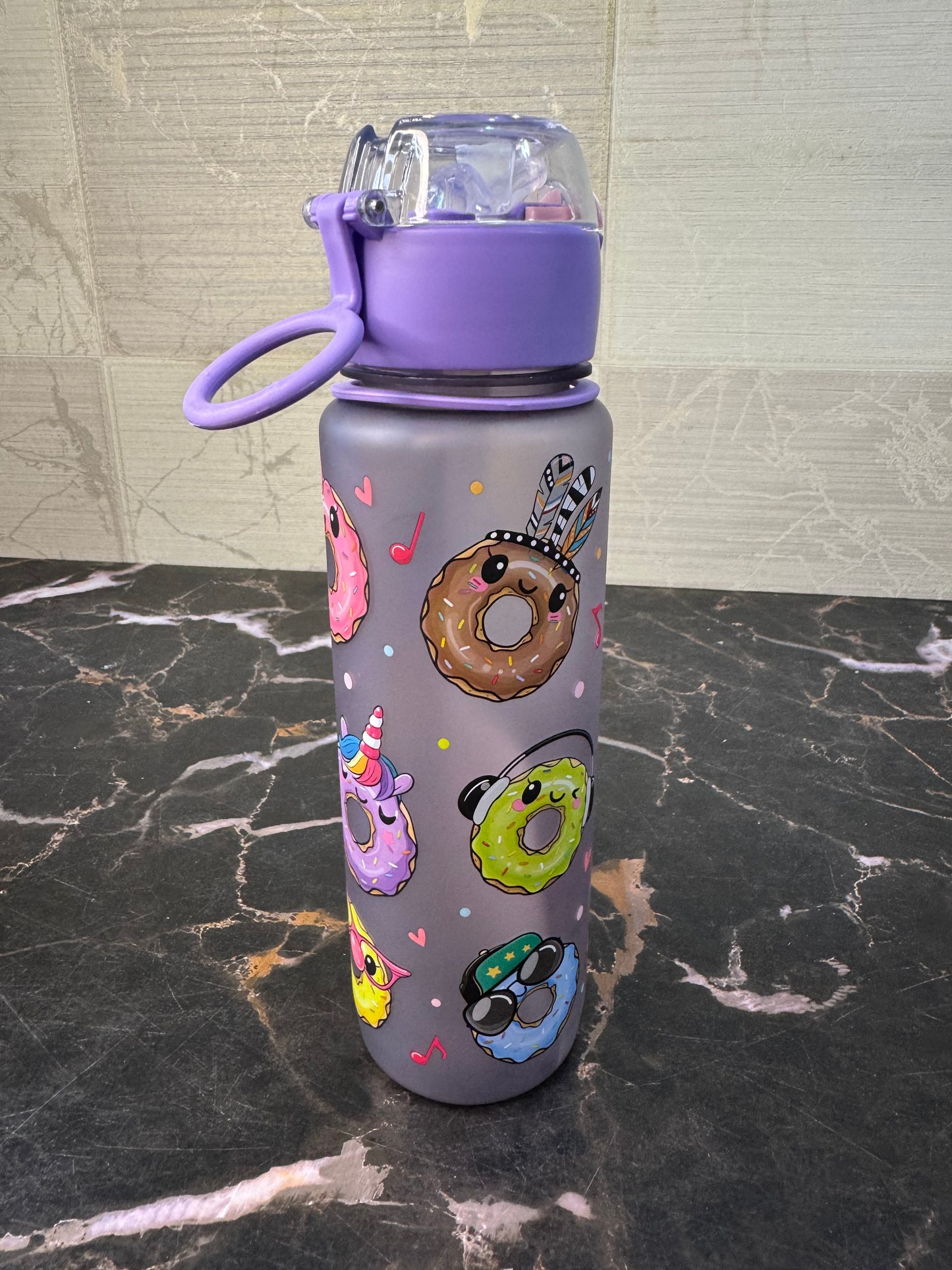 Donut water bottle