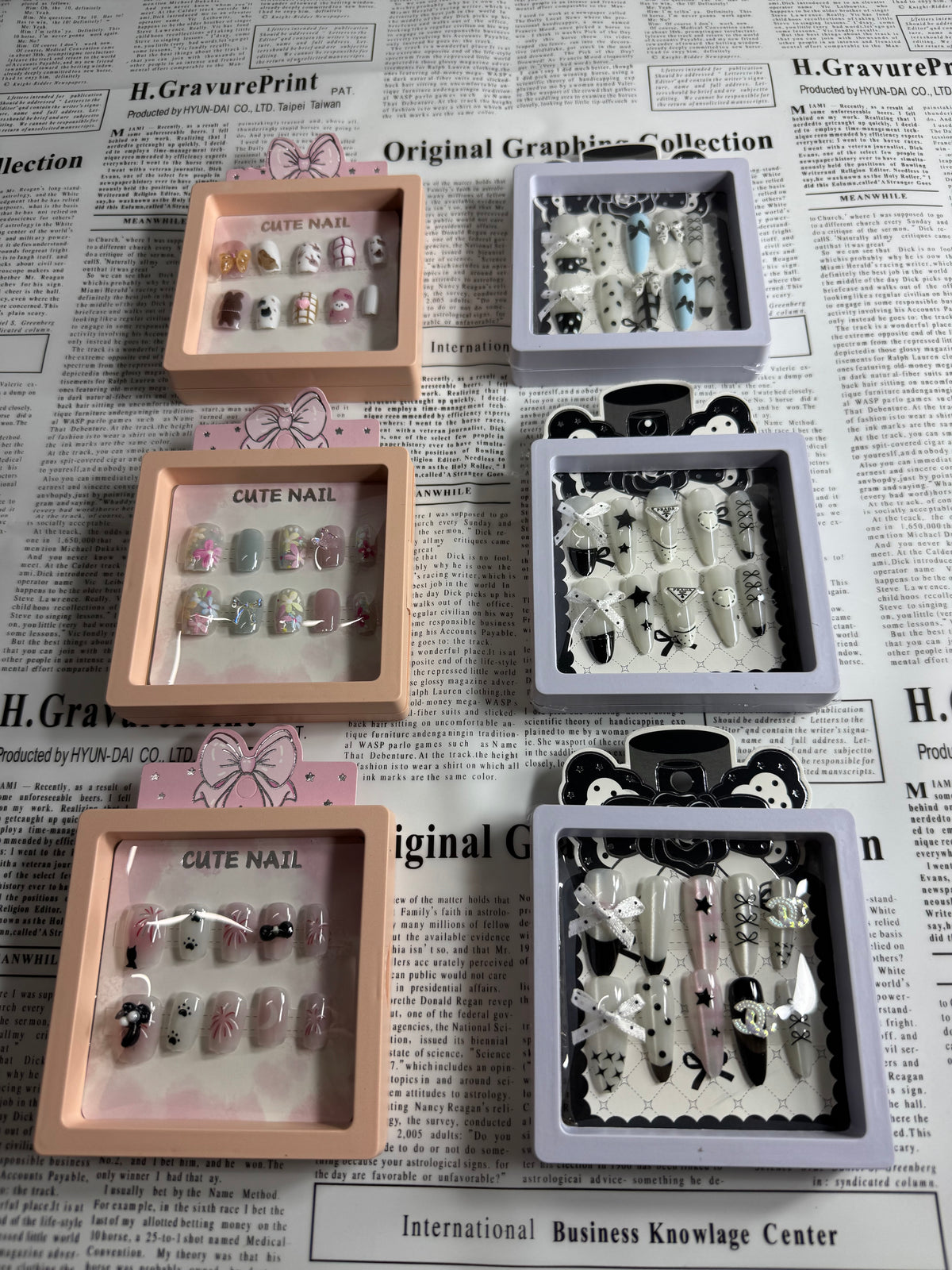 Press on hands Nail Set