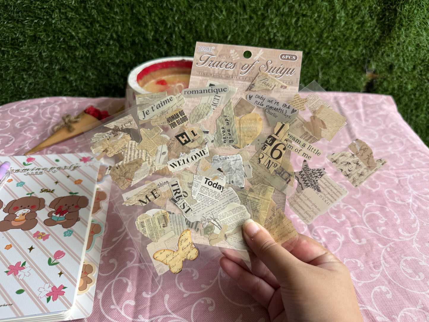 Newspaper Aesthetic Sticker