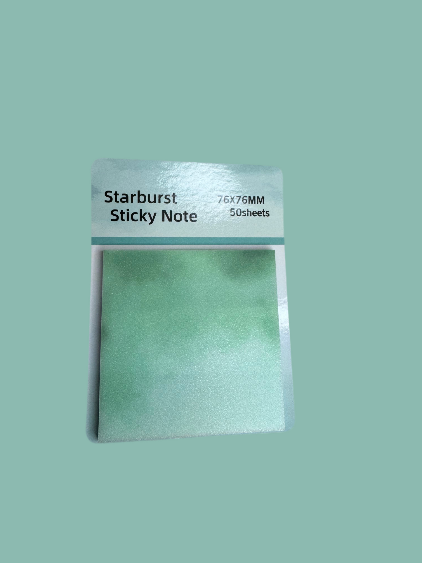 Starburst sticky notes