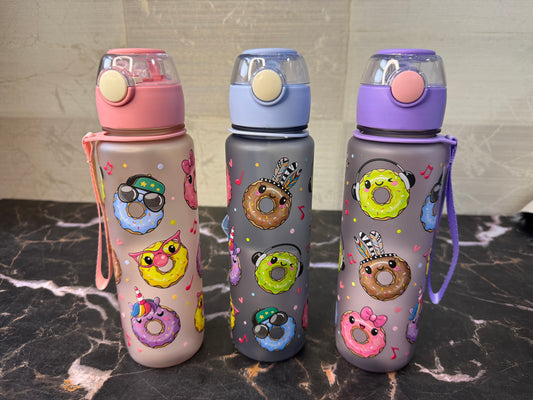 Donut water bottle