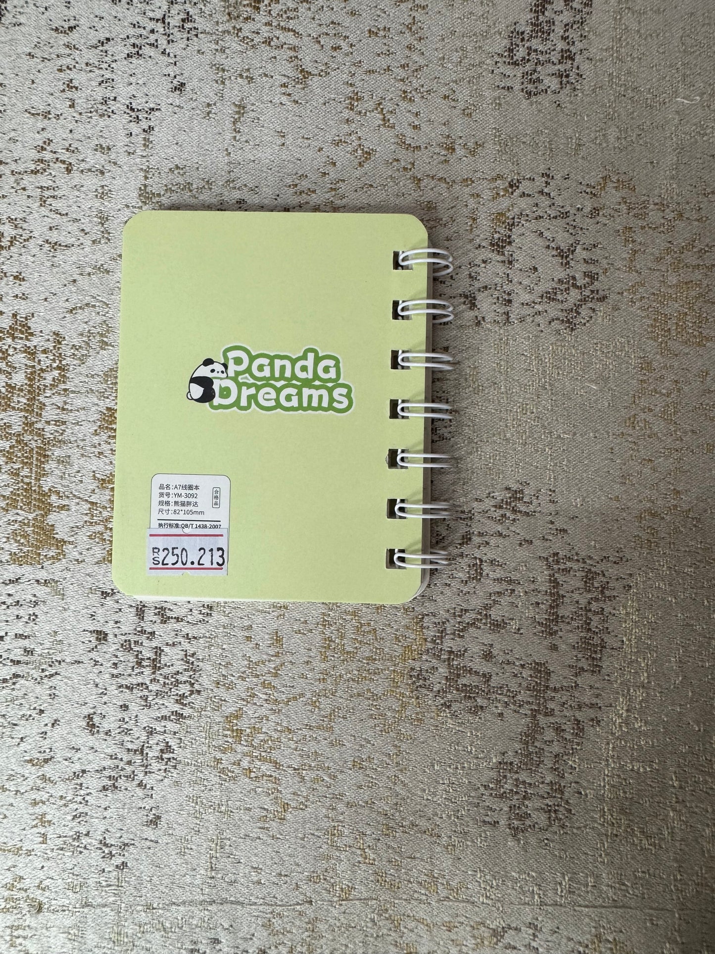 Panda Mini Diary