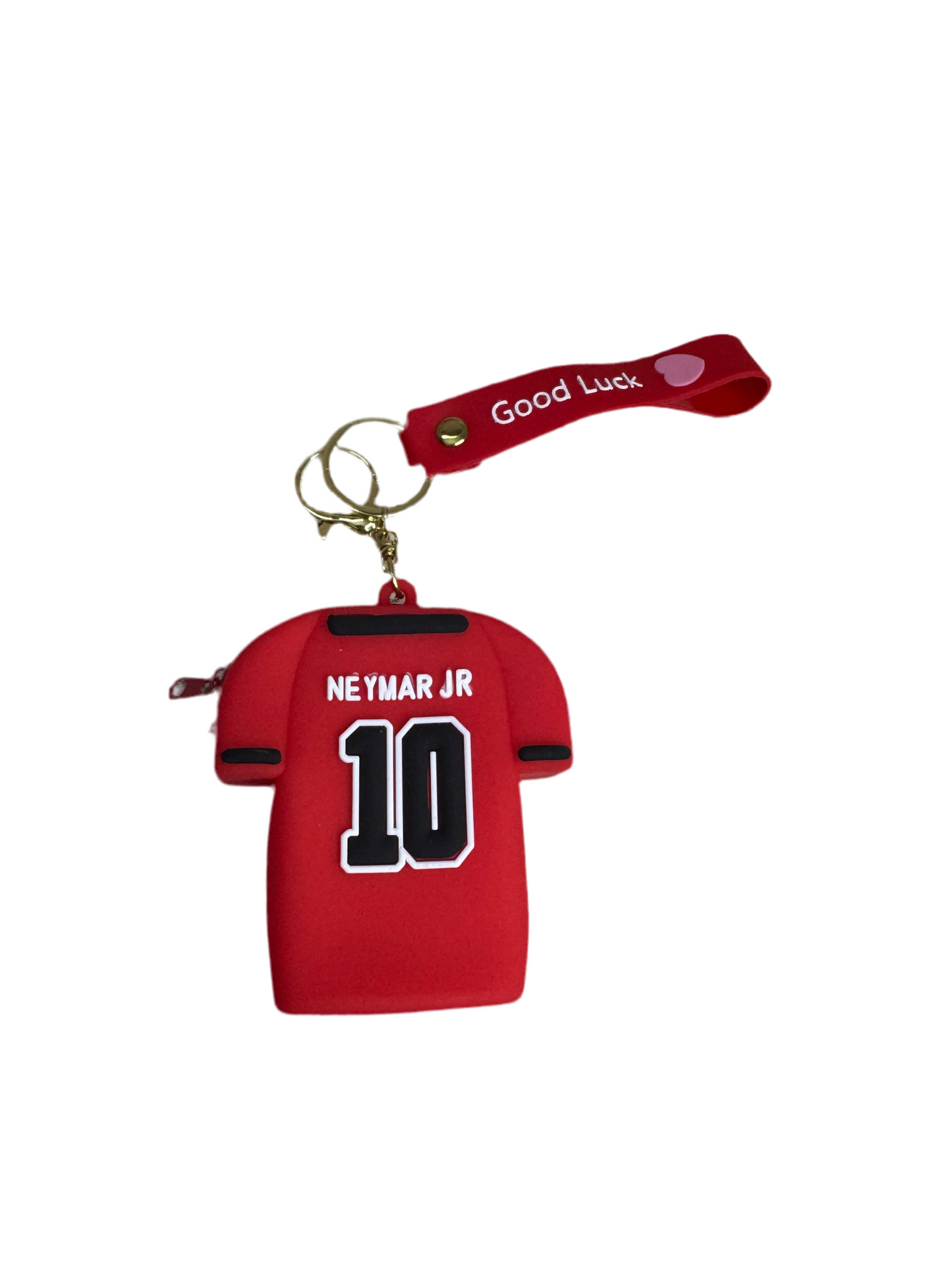 Cute Cartoon & Sports Jersey Silicone Keychain Pouches