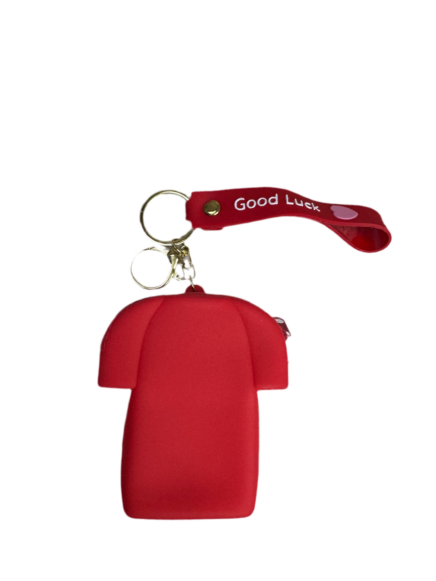 Cute Cartoon & Sports Jersey Silicone Keychain Pouches