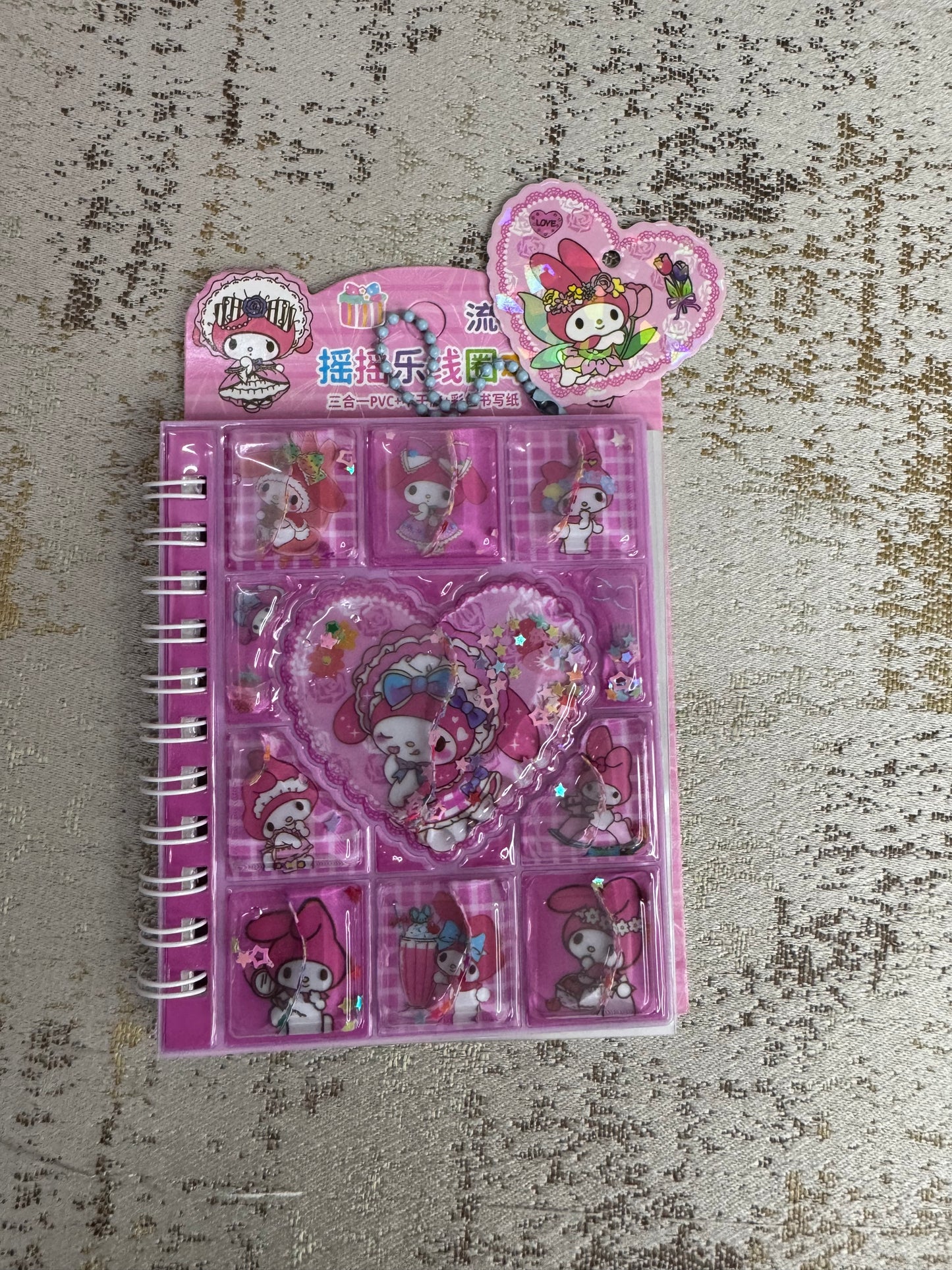 Water Diary with Stickers