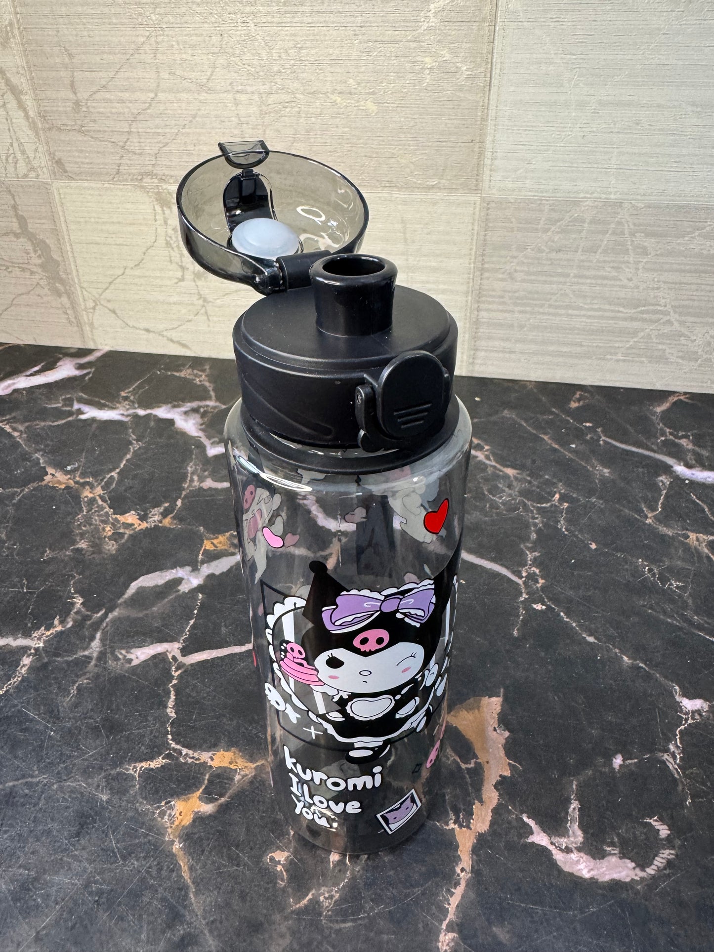 Kuromi bottle