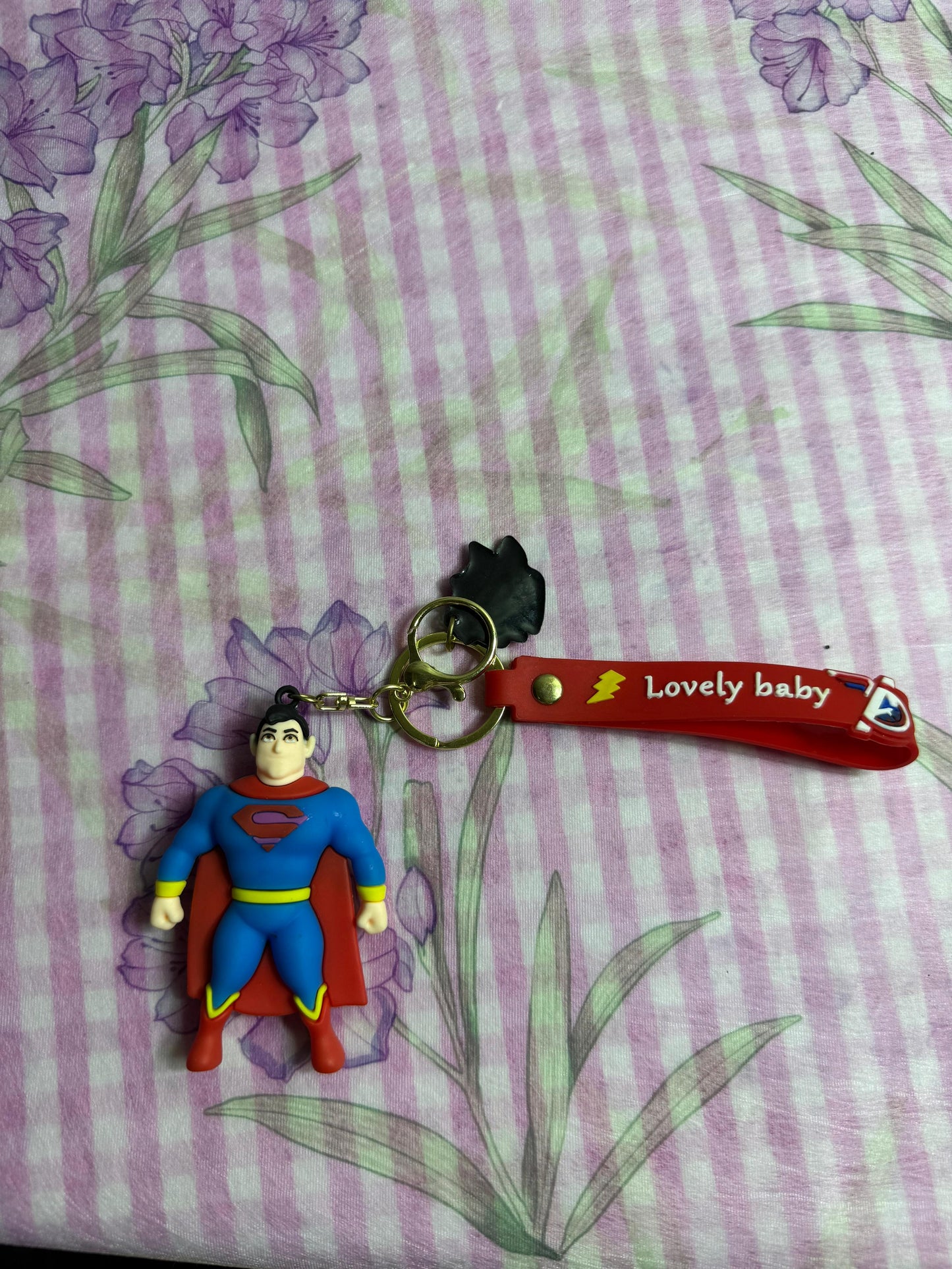 Superman keychain