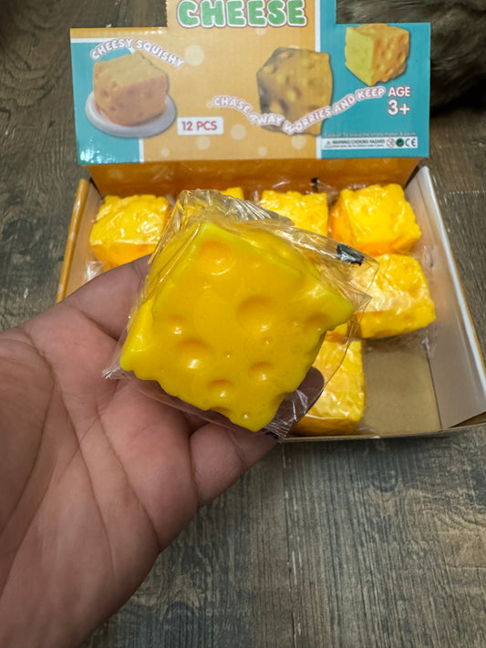 Cheese 🧀 Squishy | Cube & Slice | Soft & Satisfying Squishy