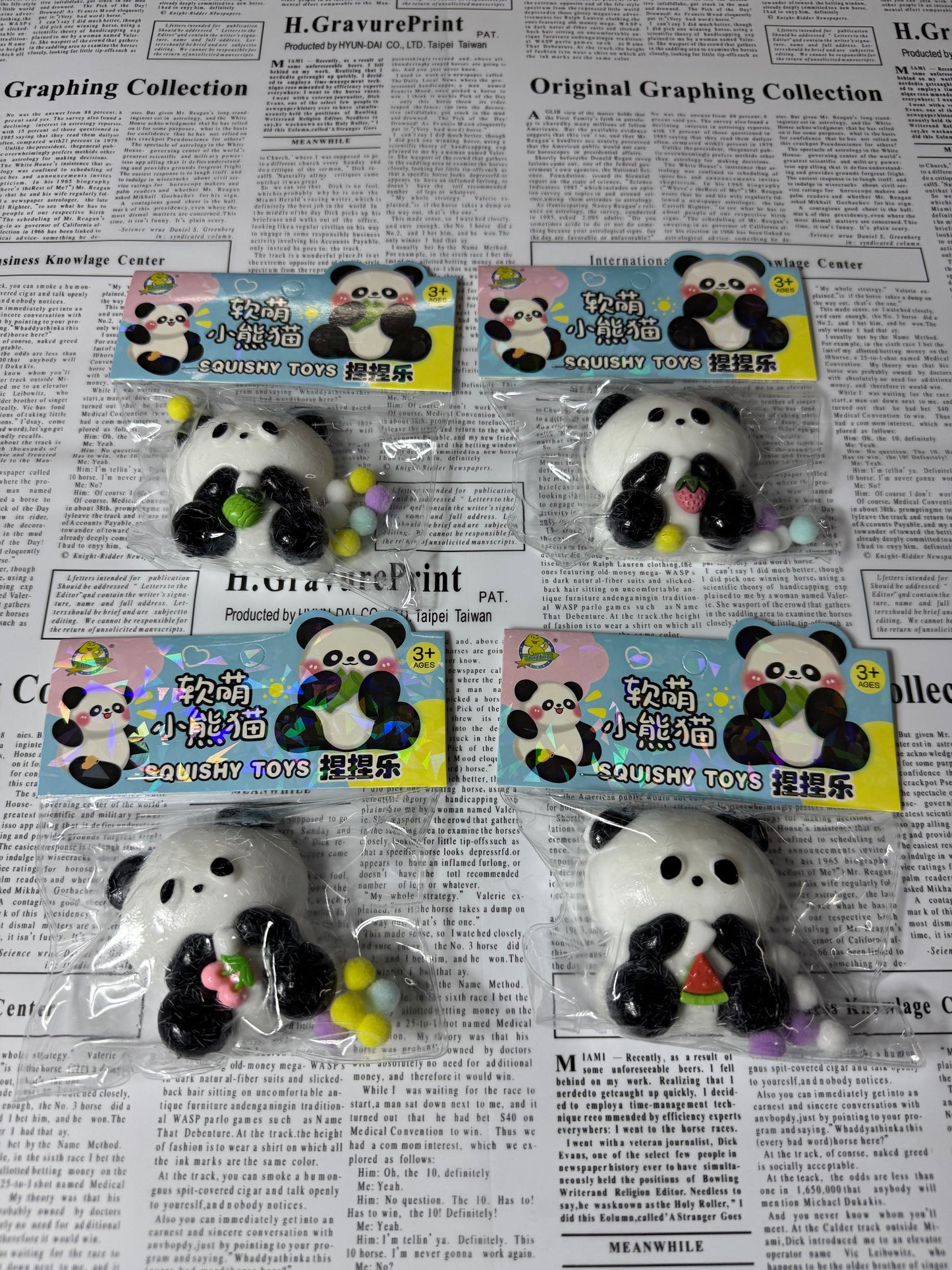 Panda Squishy mini