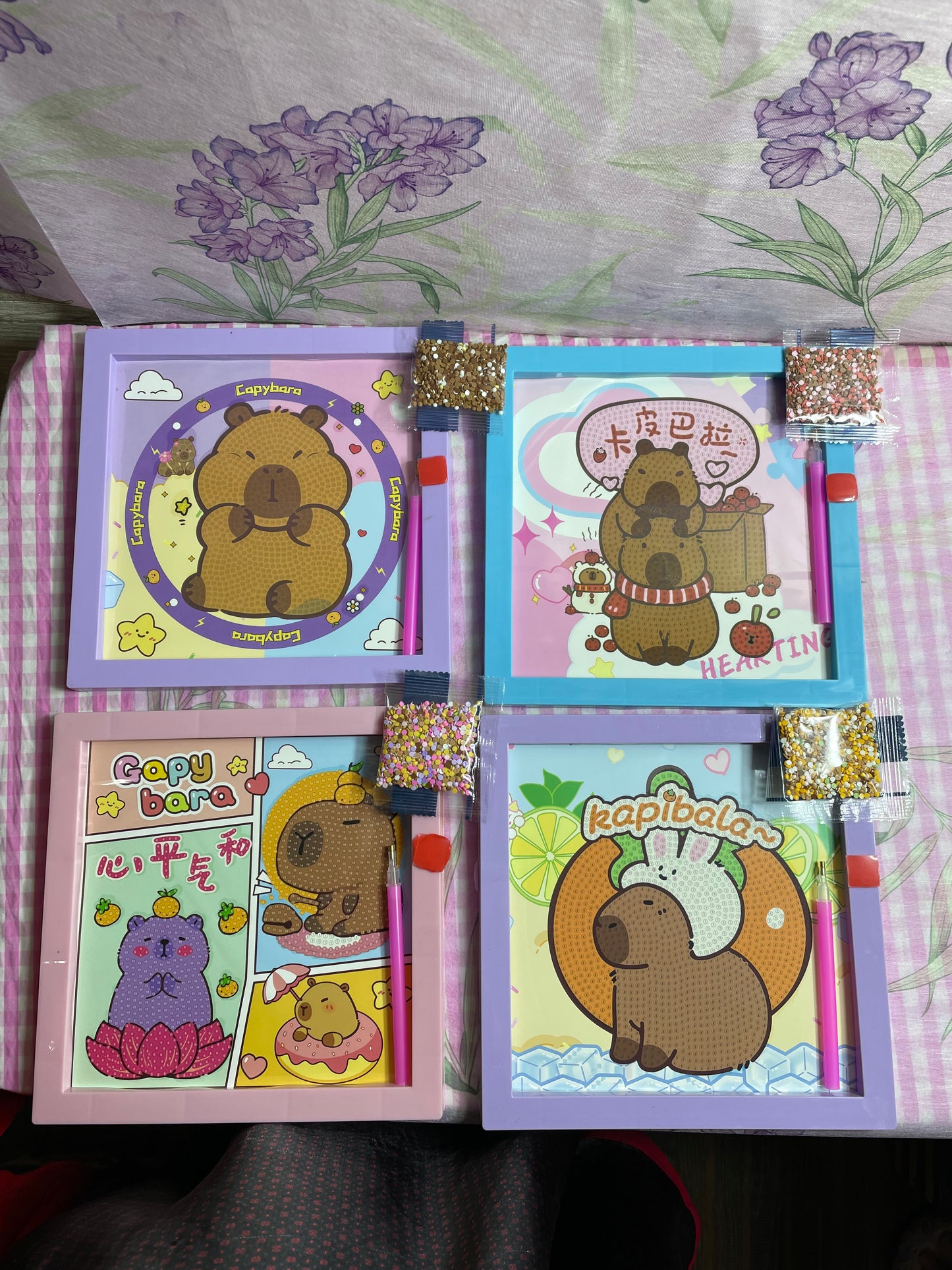 Capy Bara Diamond Painting