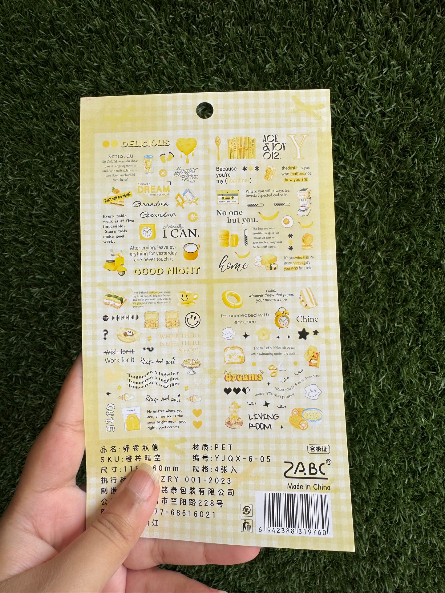 Aesthetic Sticker Sheets