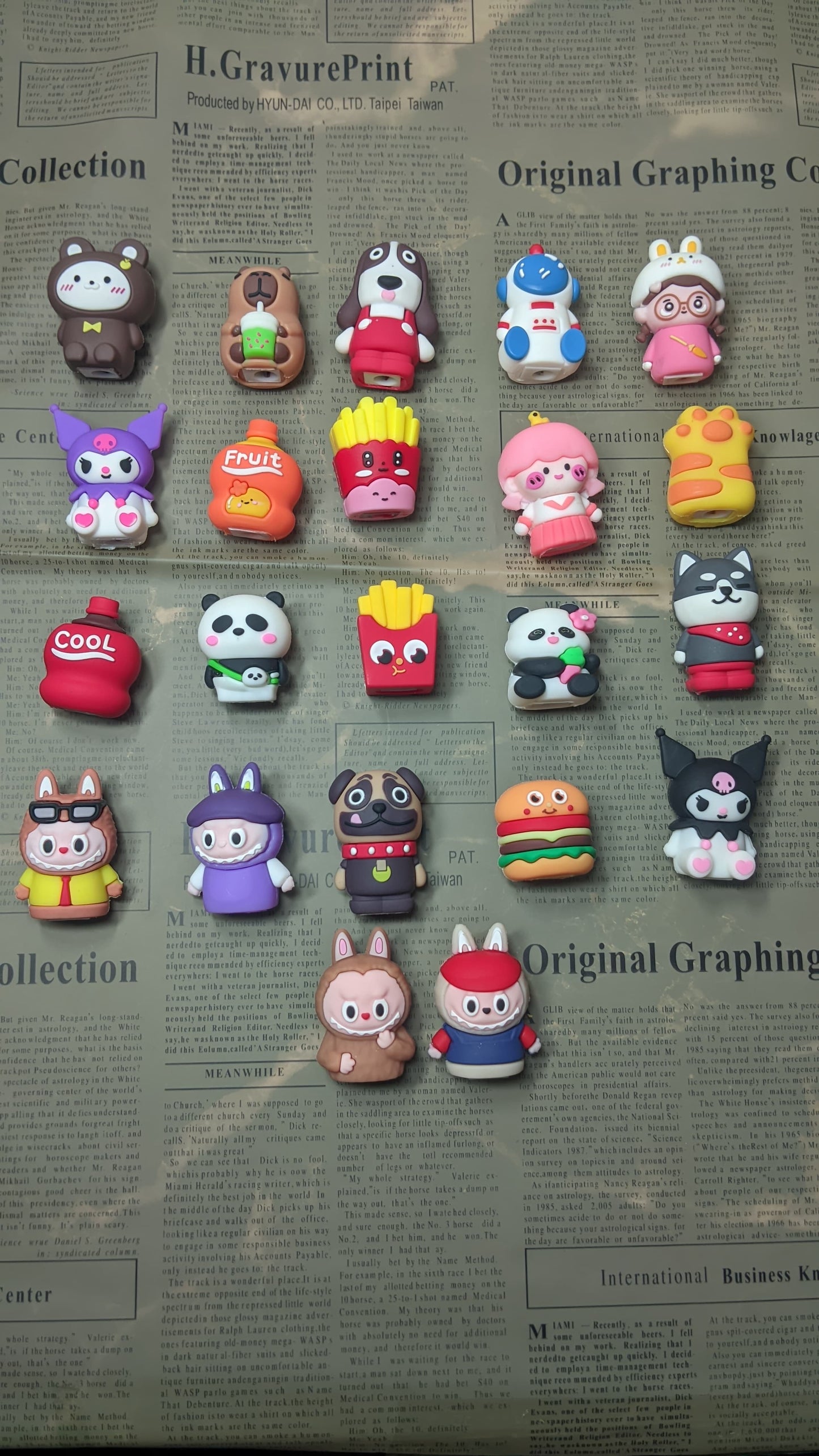 Cute Cartoon Pencil Sharpener | Kawaii Character Sharpener