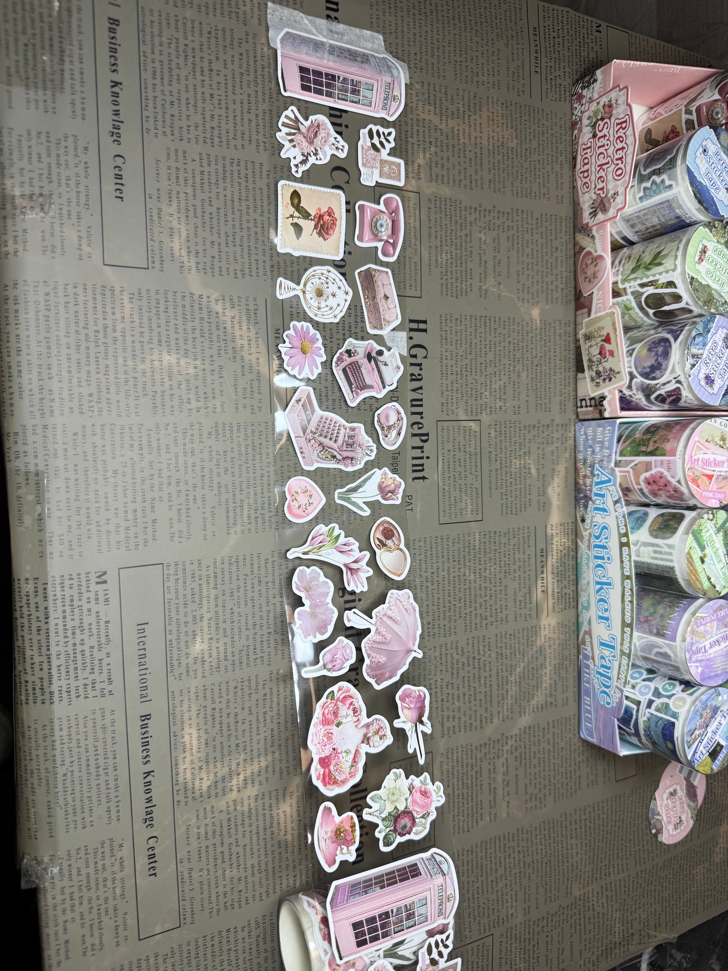 Retro Sticker Tape