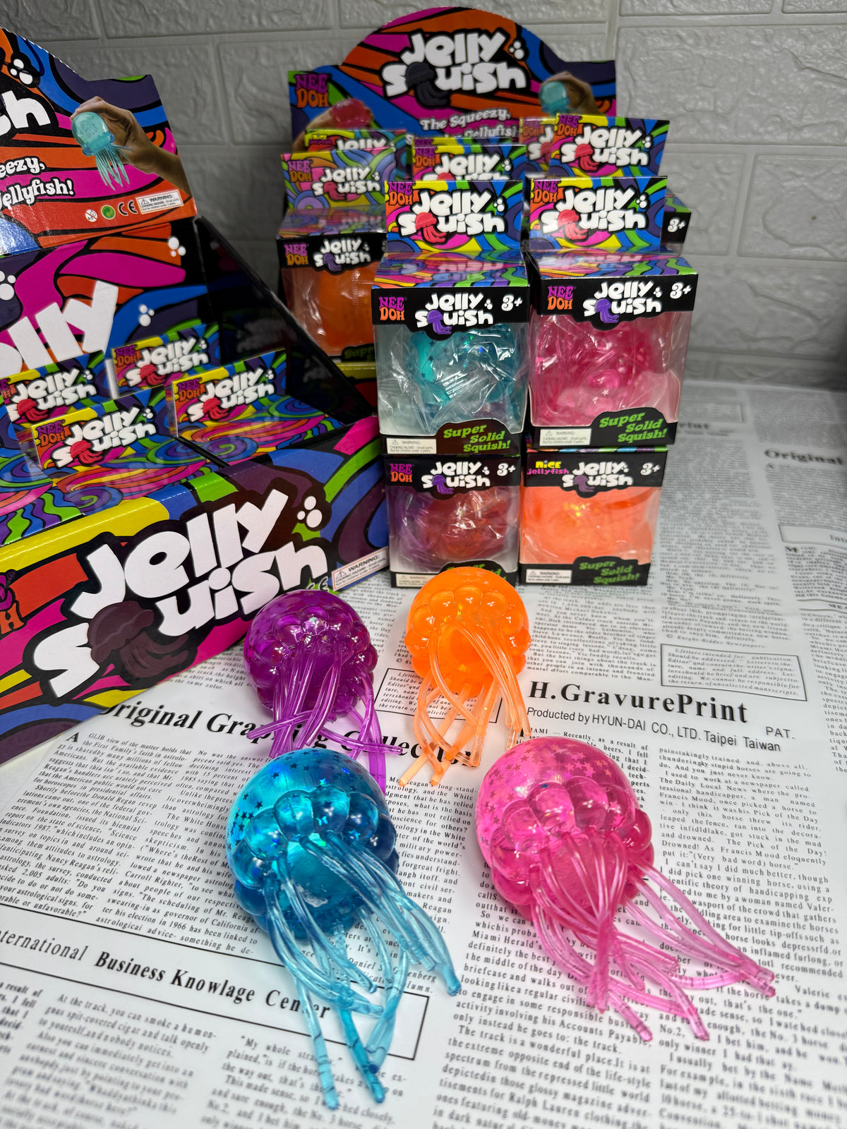 Needoh Jellyfish Squishy