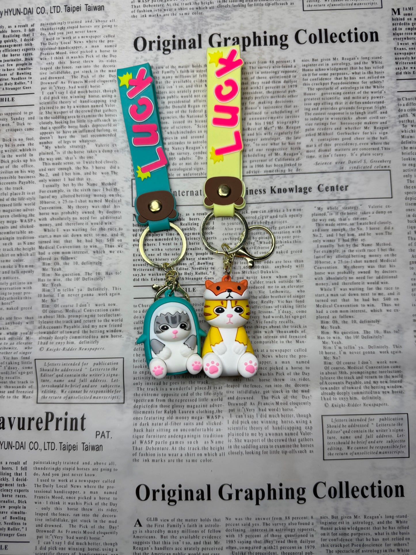 Cute Cat 🐈 Keychain