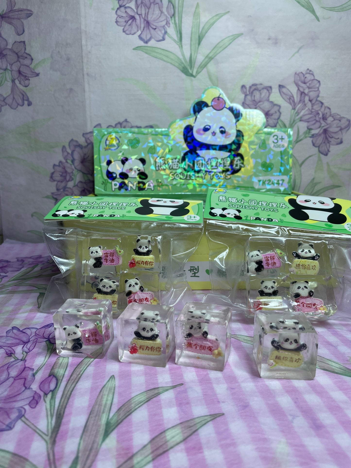 Panda Cube Squishy