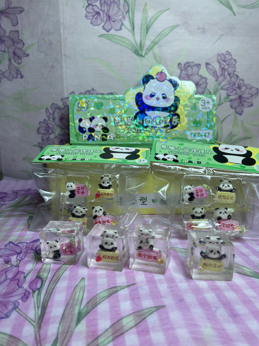 Panda Cube Squishy