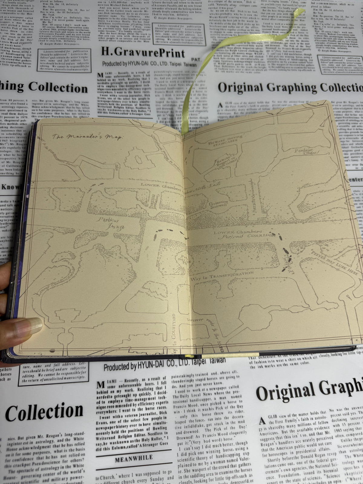Wizard Magic Street Journal | Fantasy Adventure Notebook (Printed Pages)