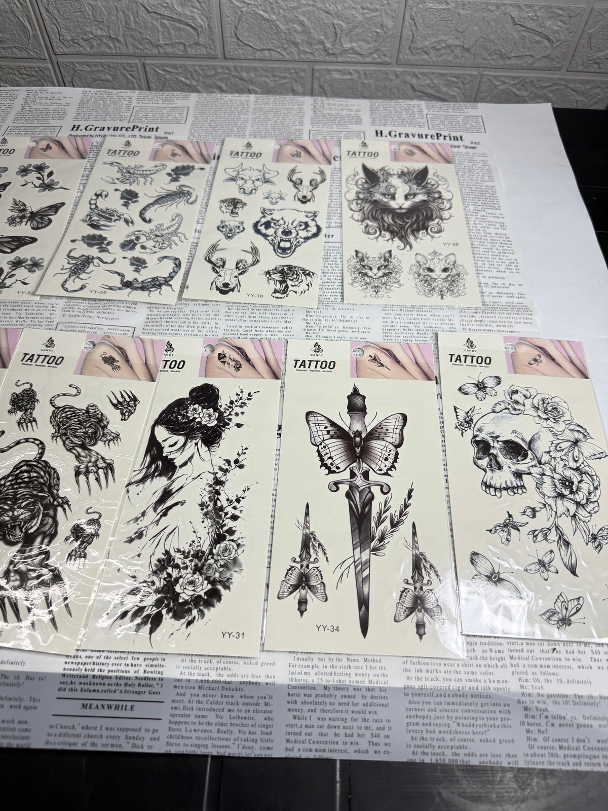 Tattoo Sticker pack | Mix Designs