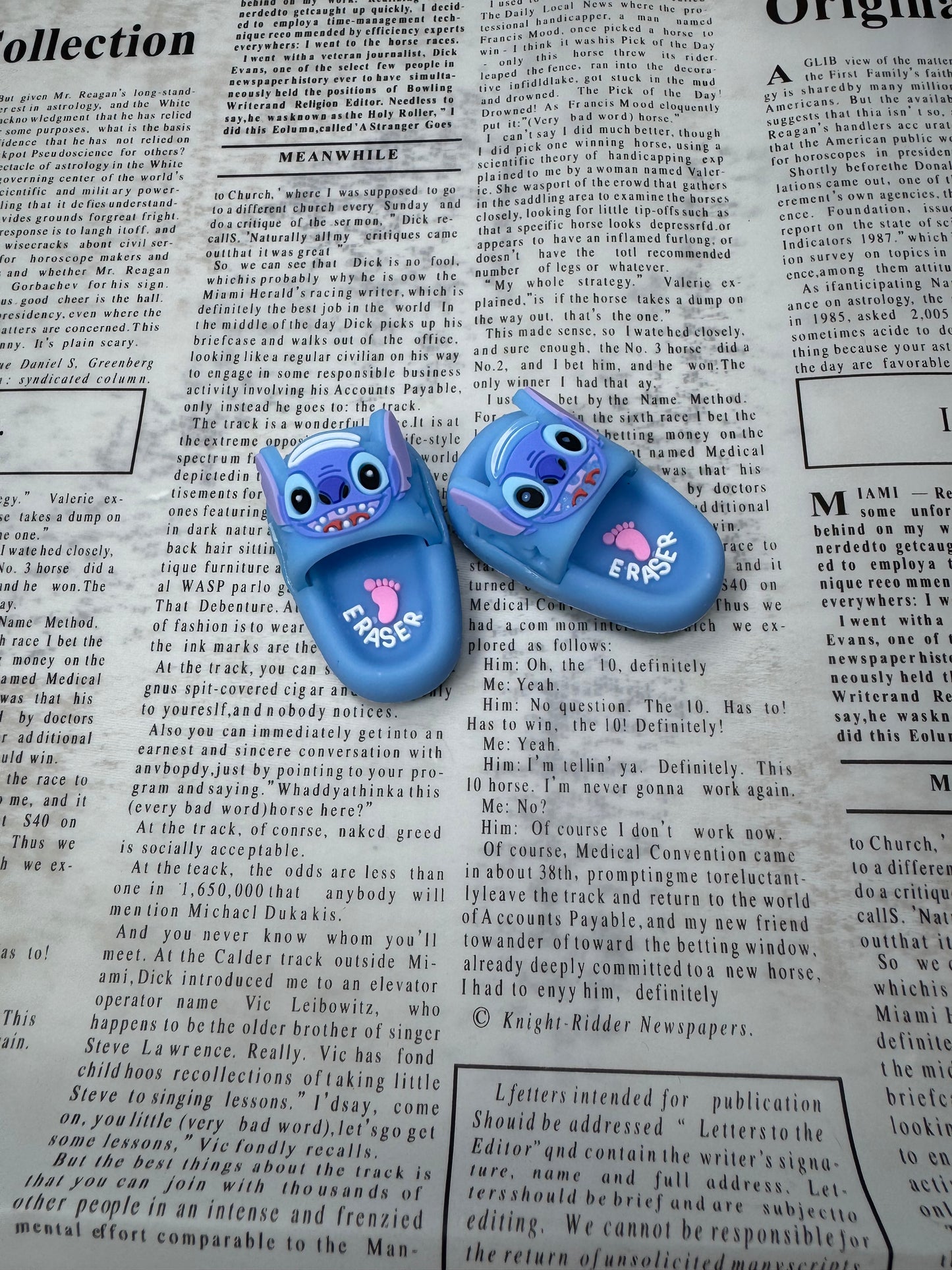 Kuromi Slippers Eraser