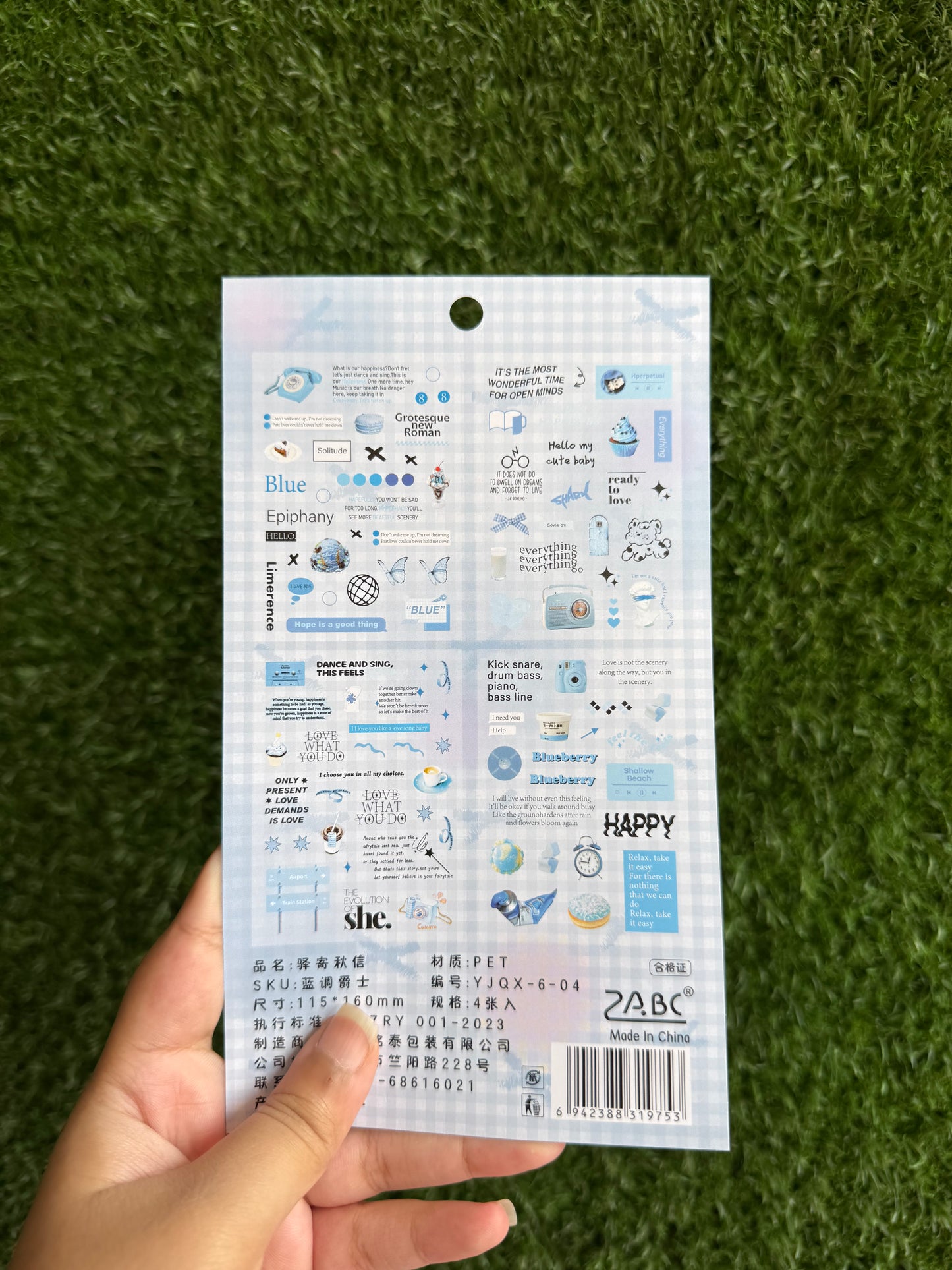 Aesthetic Sticker Sheets