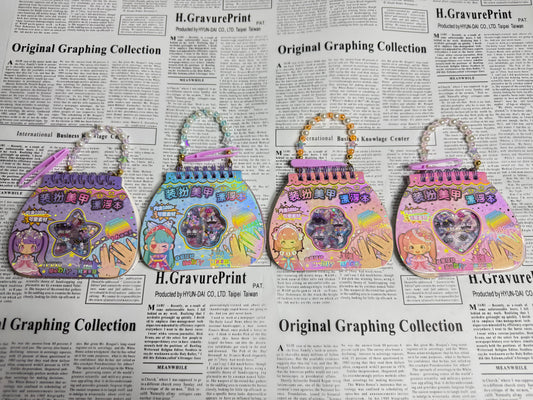 Nail Art Activity & Sticker Book