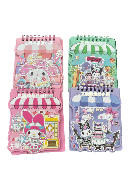 Kuromi sticker book