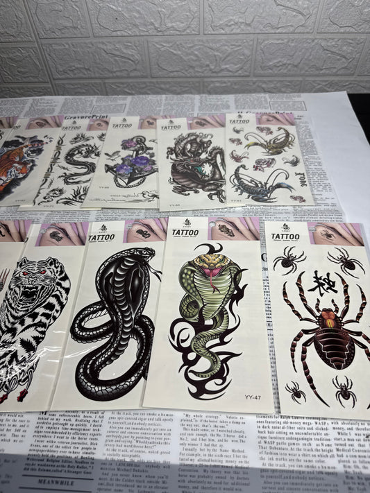 Tattoo Sticker pack | Mix Designs
