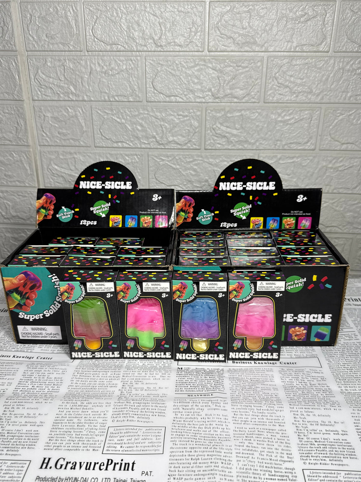 Viral Needoh Nice Sicle Squishy Toy |  Sensory Squeeze Toy