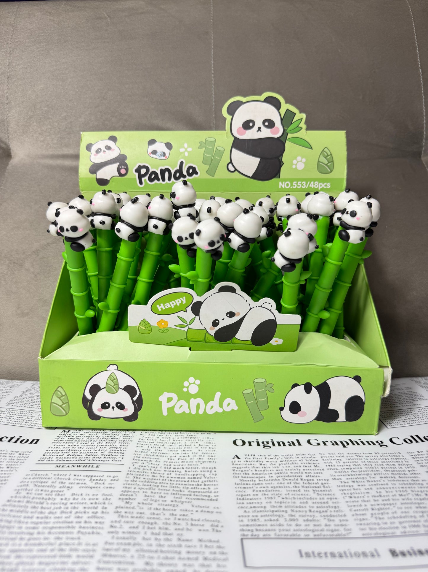 Bamboo Panda Gel pen