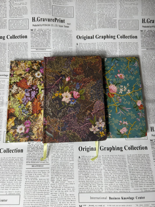 Floral Hardcover journal | William Kilburn Illustrated Journal