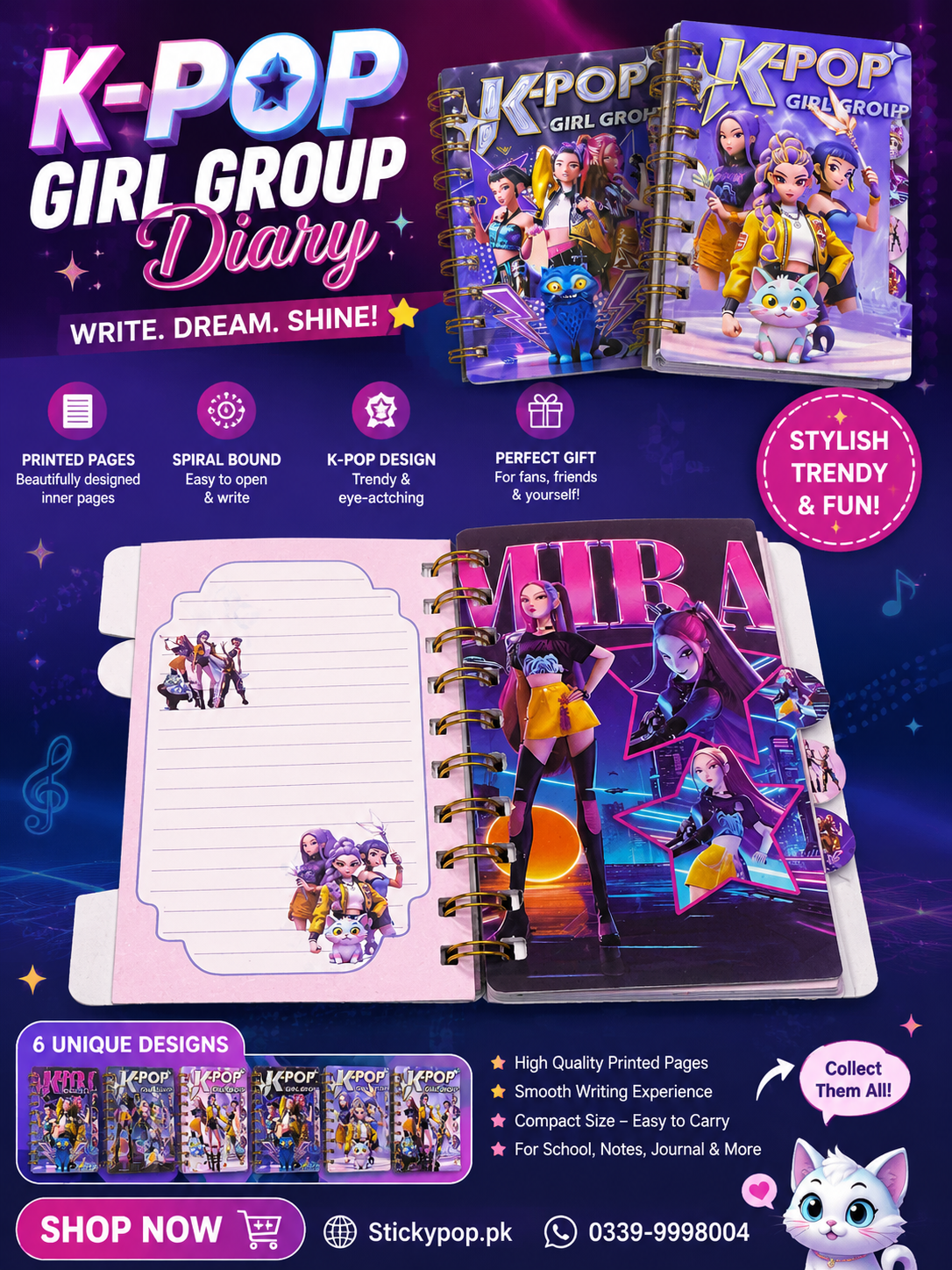 K-Pop Mini Diary