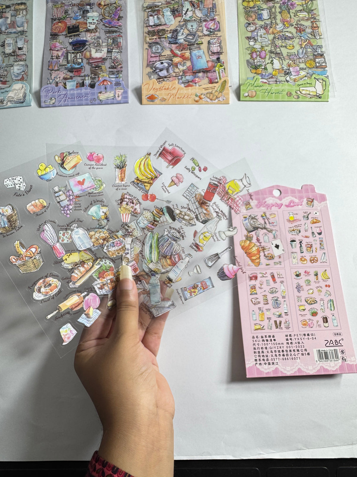 Aesthetic stickers
