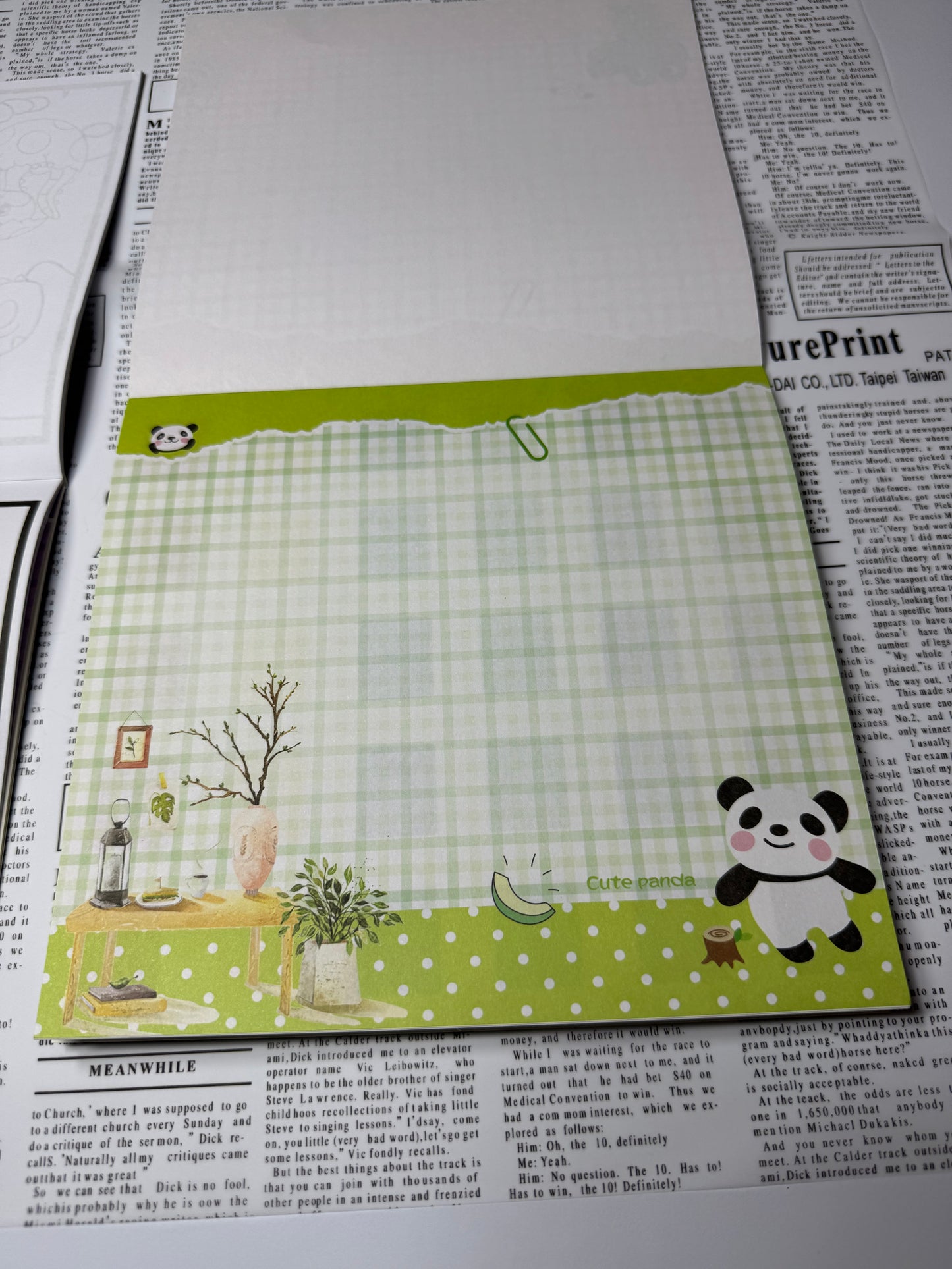 Coloring book + Painting Book + Note pad