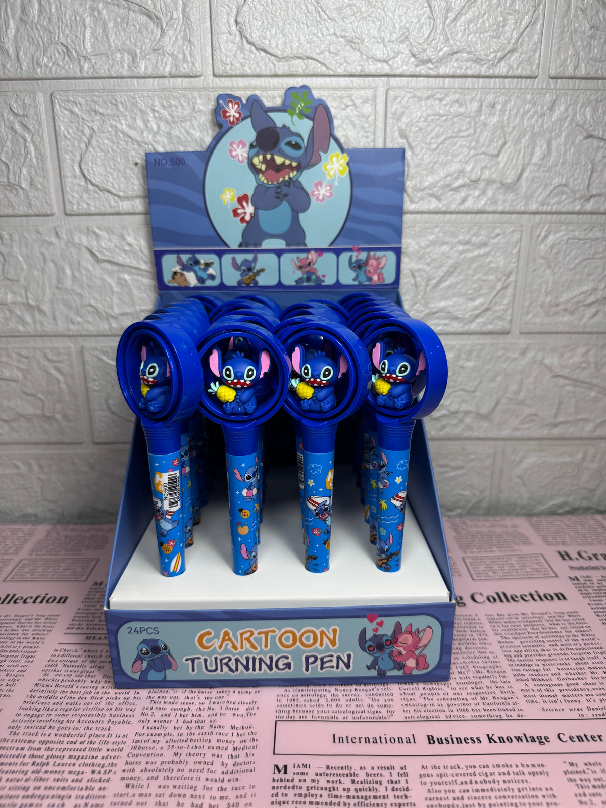 Stitch Revolving head pen
